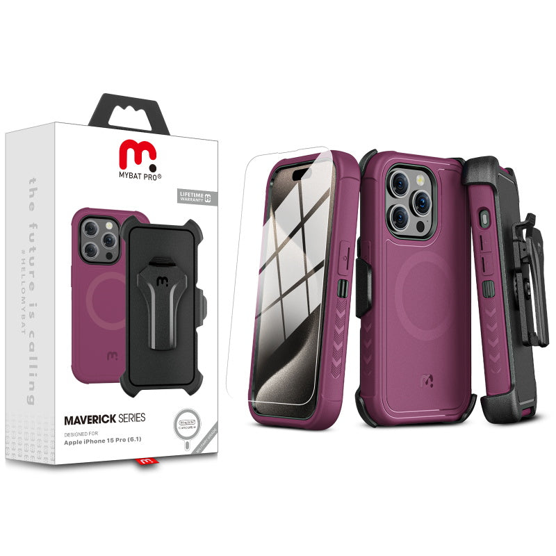 ACC MyBat Pro Maverick Series Case w/ MagSafe for Apple iPhone 15 Pro