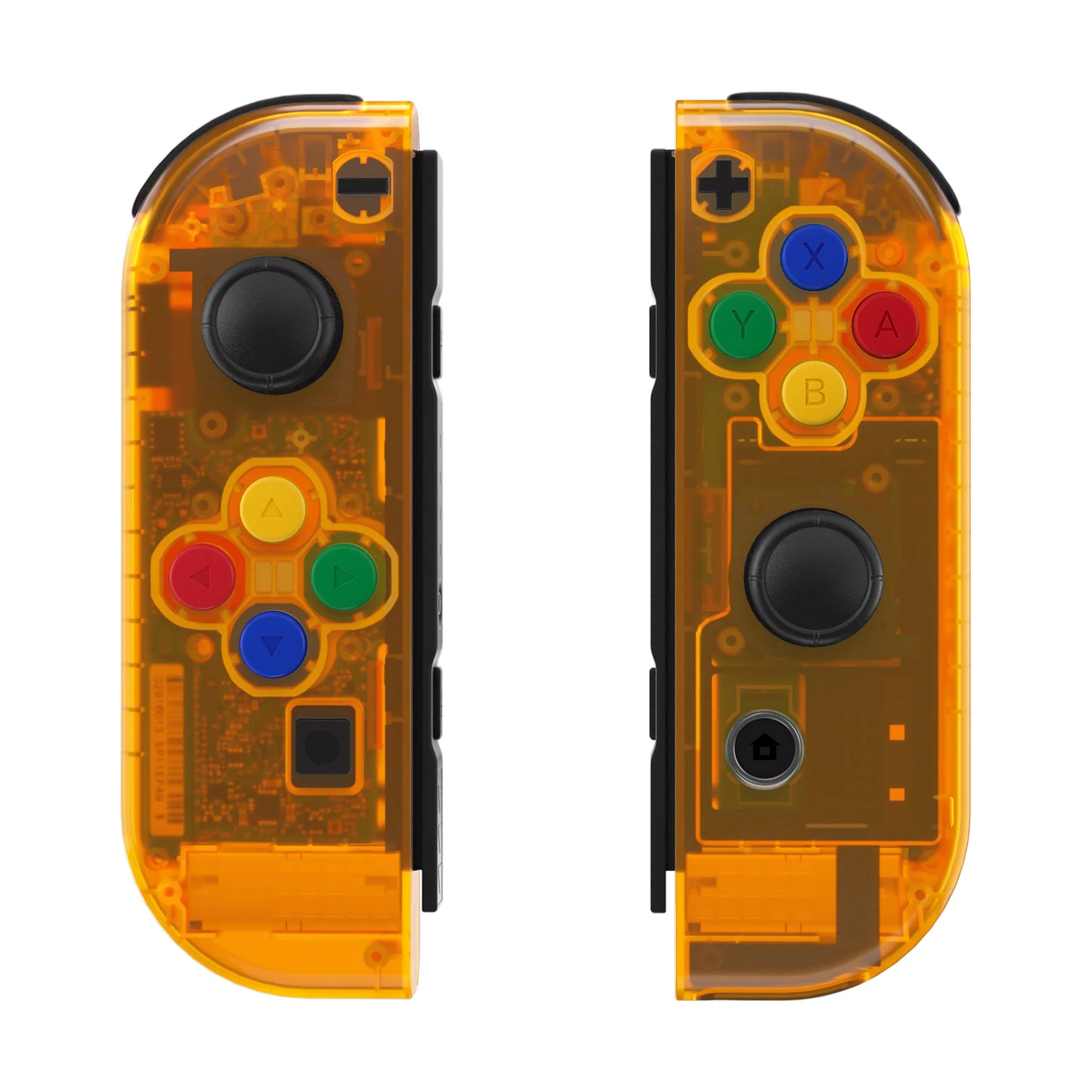 Custom Nintendo Switch Joy-Con Shells - Clear and