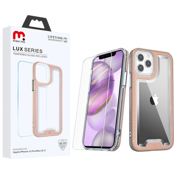 ACC MyBat Pro Lux Series Case for Apple iPhone 12 Pro Max - Includes Screen Protector