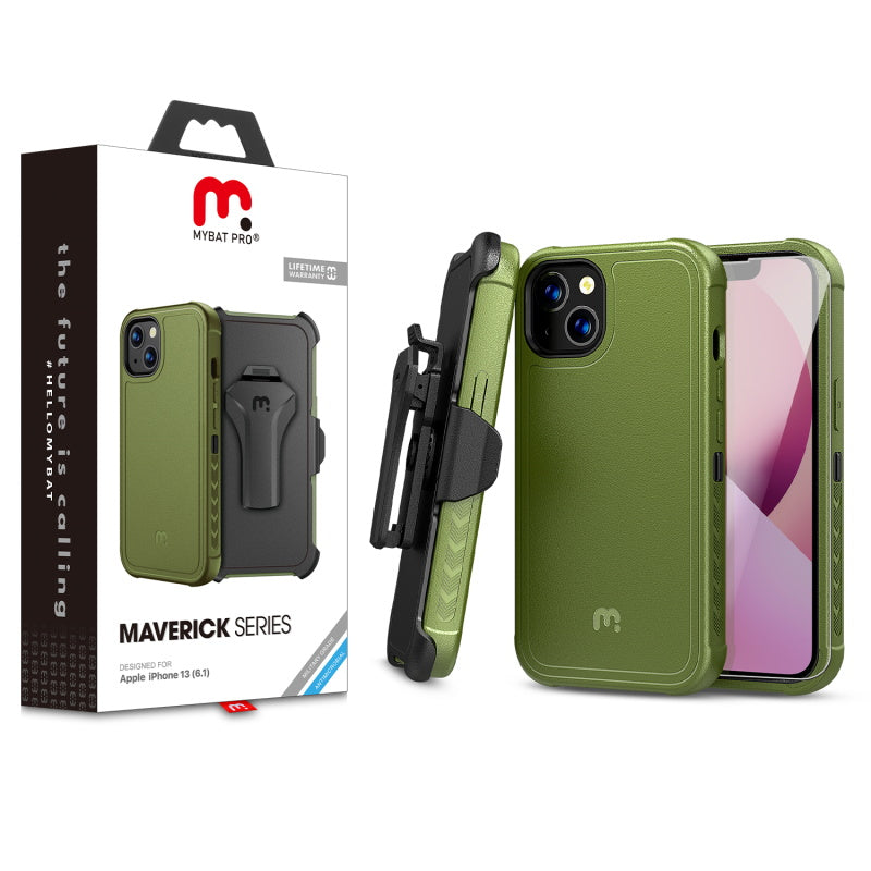 ACC MyBat Pro Maverick Series Case for Apple iPhone 13 - Includes Screen Protector