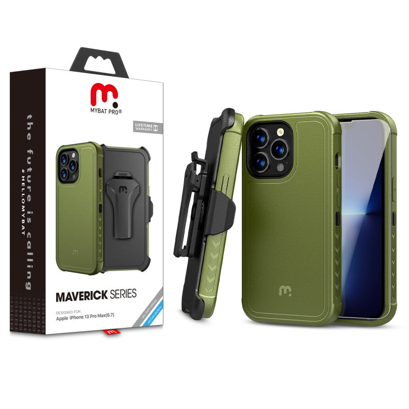 ACC MyBat Pro Maverick Series Case for Apple iPhone 13 Pro Max - Includes Screen Protector
