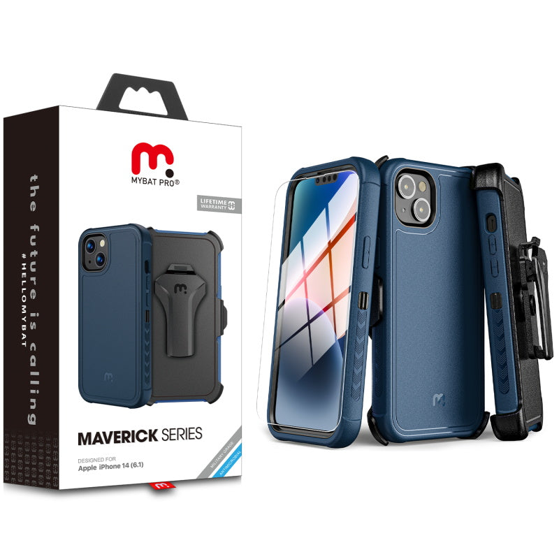 ACC MyBat Pro Maverick Series Case for Apple iPhone 14 - Includes Screen Protector