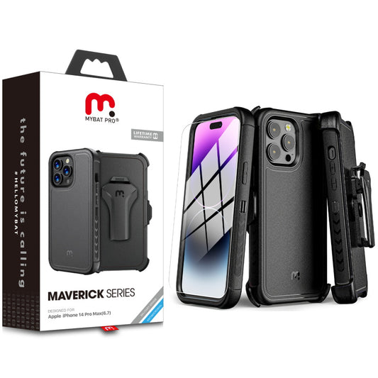 ACC MyBat Pro Maverick Series Case for Apple iPhone 14 Pro Max - Includes Screen Protector