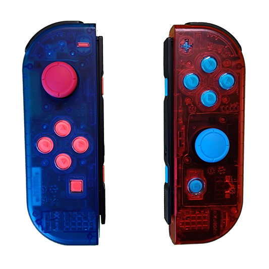 Customer Nintendo Switch Joy-Cons - Translucent Blue and Red