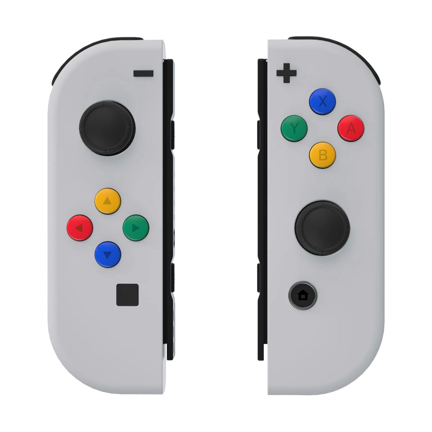 Custom Nintendo Switch Joy-Con Shells - Solid Color and Shadow (Shell Only)